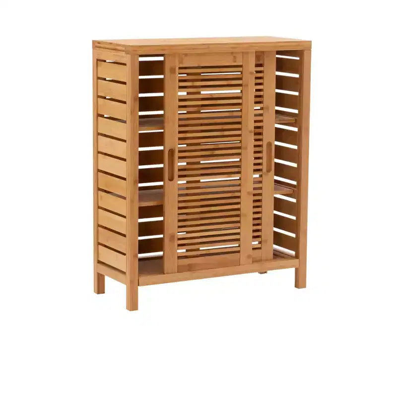 Mobile basso a due ante naturale - Linon