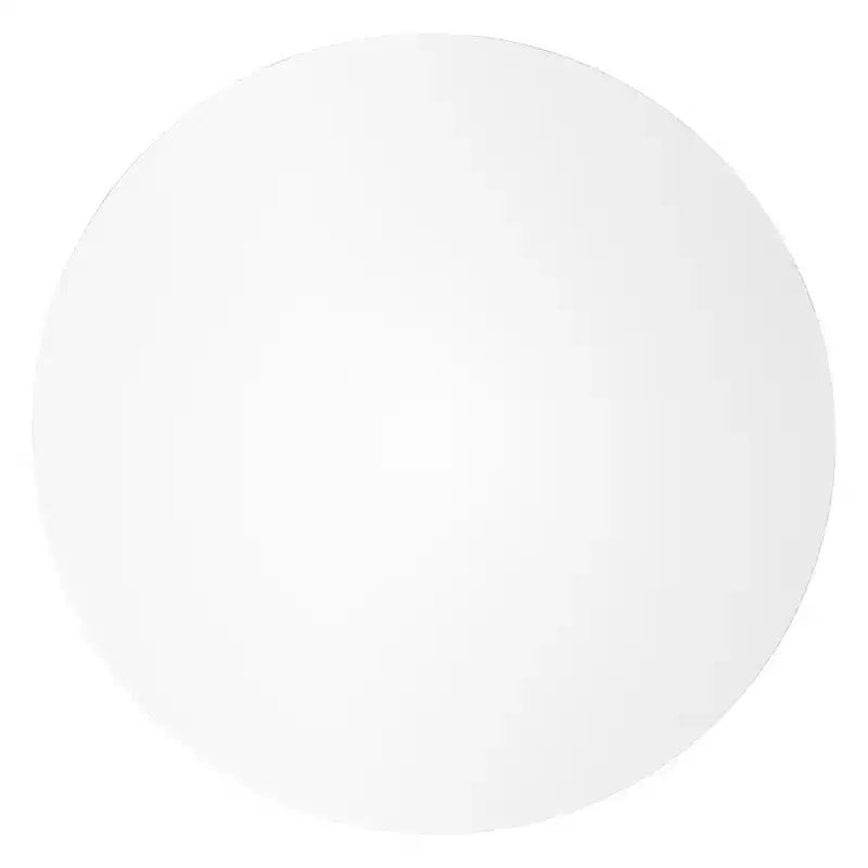 Set da pranzo 5 pezzi Tavolo da pranzo rotondo, 4 sedie da pranzo in plastica Gambe bianche
