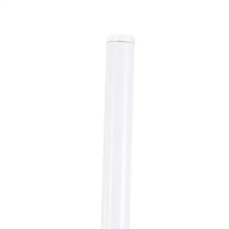 Set da pranzo 5 pezzi Tavolo da pranzo rotondo, 4 sedie da pranzo in plastica Gambe bianche