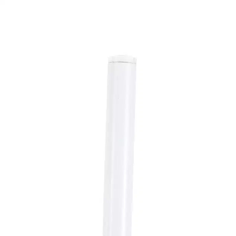 Set da pranzo 5 pezzi Tavolo da pranzo rotondo, 4 sedie da pranzo in plastica Gambe bianche