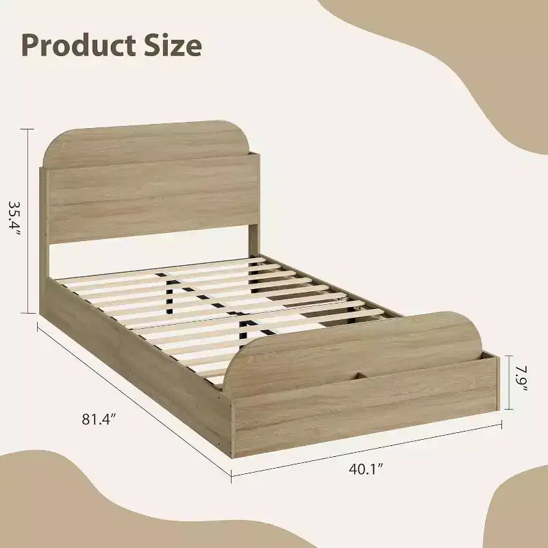 Divano Letto Singolo con Secondo Letto Estraibile, Struttura Imbottita con Cassetti Contenitori, Letto Moderno per Soggiorno o Camera da Letto