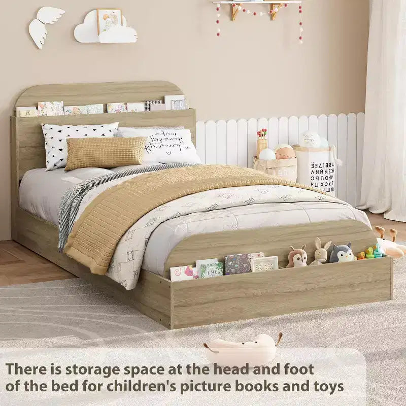 Divano Letto Singolo con Secondo Letto Estraibile, Struttura Imbottita con Cassetti Contenitori, Letto Moderno per Soggiorno o Camera da Letto