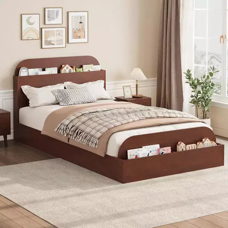 Divano Letto Singolo con Secondo Letto Estraibile, Struttura Imbottita con Cassetti Contenitori, Letto Moderno per Soggiorno o Camera da Letto
