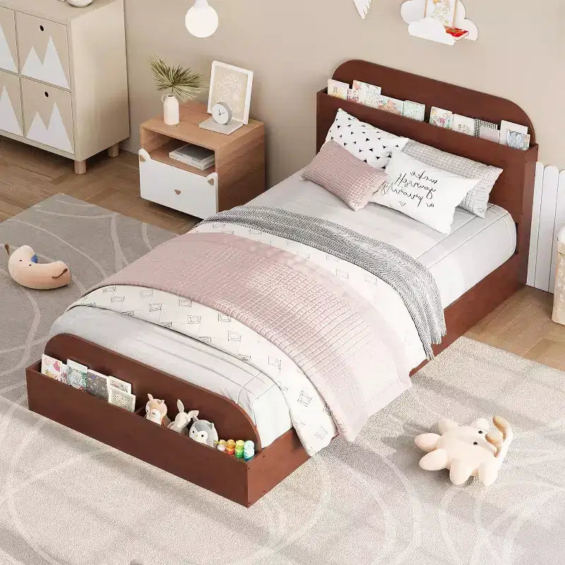Divano Letto Singolo con Secondo Letto Estraibile, Struttura Imbottita con Cassetti Contenitori, Letto Moderno per Soggiorno o Camera da Letto