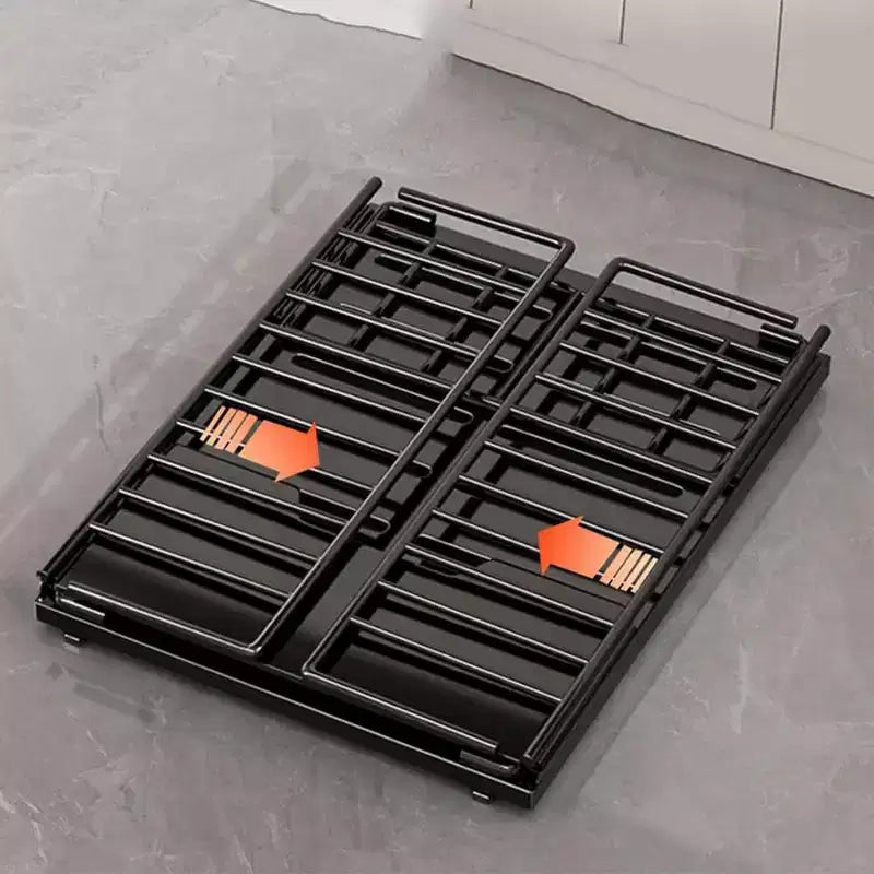 Organizzatore estraibile per armadietti da cucina, ripiani estraibili per dispensa, cassetti estraibili in metallo senza foratura