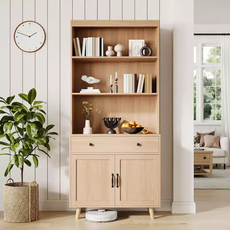 con cassetti, tavolo consolle multifunzionale per soggiorno, cucina, sala da pranzo, ufficio, armadio alto