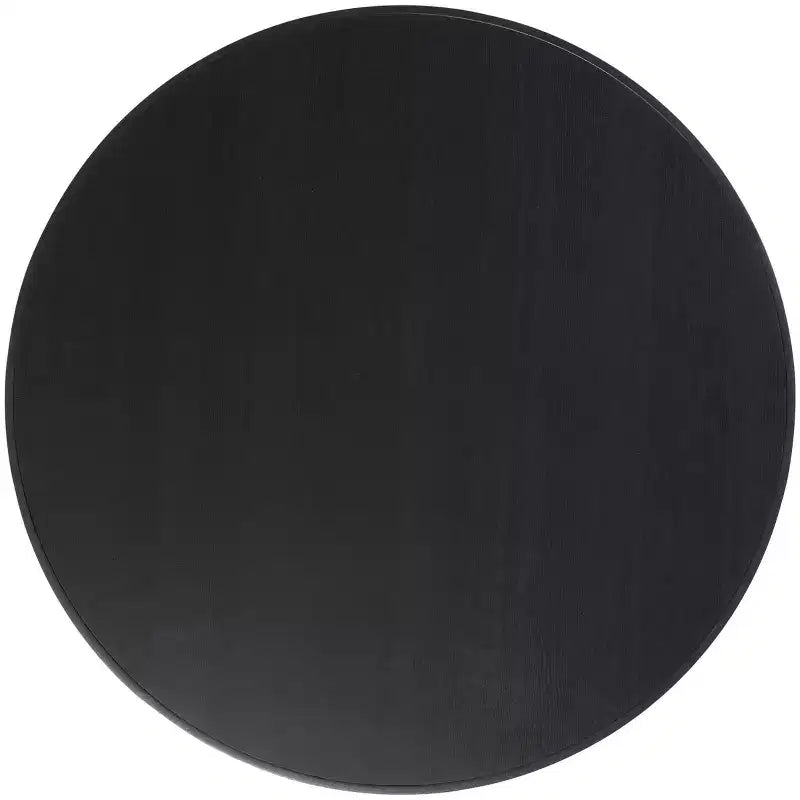 & May Tavolino da Salotto con Struttura a Griglia Metallica Aperta, 1 Ripiano, Gambe Dorate, Nero: Stile Tamburo Moderno, Nessun Montaggio Richiesto