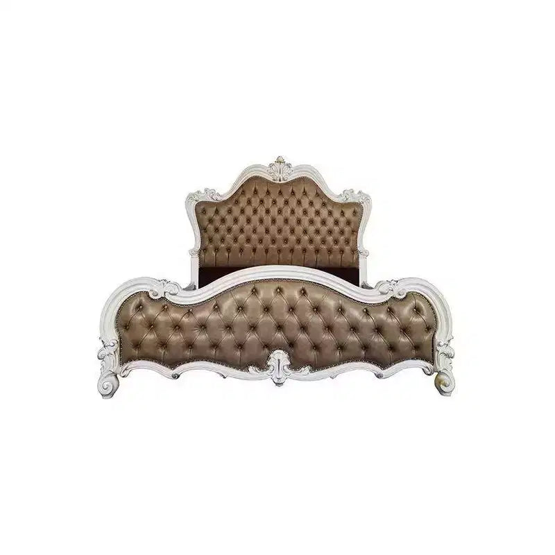 Letto matrimoniale "Eastern King" Versailles II da 99" con borchie e testiera trapuntata - Acme Furniture